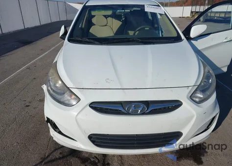 2012 Hyundai Accent Gls из США, поврежденный, VIN KMHCU4AE4CU119746